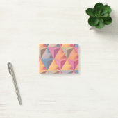 Bold Geometric Triangle Pattern  Post-it® Notes (Kantoor)