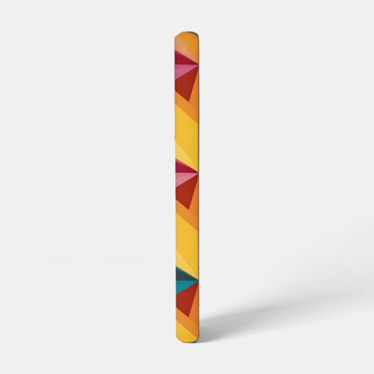 Bold Geometric Triangle Pattern  Samsung Galaxy Hoesje (Linkerkant)