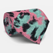 Bold Gifts For Father Tiger Print Stropdas (Opgerold)