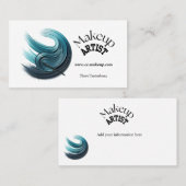 Bold Glam make-up artist Visitekaartje (Voorkant / Achterkant)