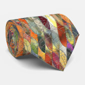 Bold Glas in lood Art Stropdas (Opgerold)