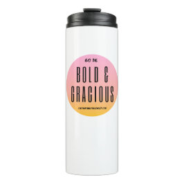 Bold & Gracious Lemonade Tumbler Thermosbeker