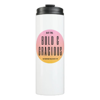 Bold & Gracious Lemonade Tumbler Thermosbeker