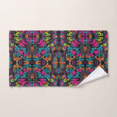 Bold Graffiti Street Art Typography Towel Set (Serviette à main)