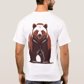Bold Grizzly Bear T-Shirt (Dos)