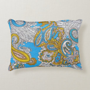 Bold Grungy Islamitisch Psychedelisch Ornament Accent Kussen