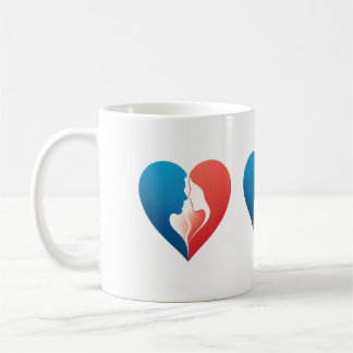 Bold Heart Energy - Het ontwerp van de moderne sym Koffiemok