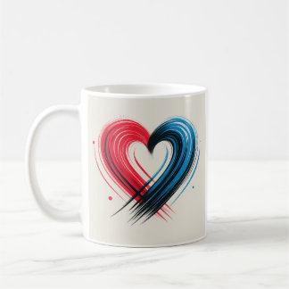 Bold Heart Energy - Het ontwerp van de moderne sym Koffiemok