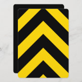 Bold Highway Traffic Bumble Bee Chevrons (Voorkant / Achterkant)