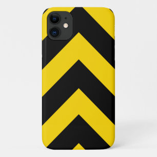 Bold Highway Traffic Bumble Bee Chevrons iPhone 11 Hoesje