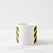 Bold Highway Traffic Bumble Bee Chevrons Espresso Kop (Voorkant)