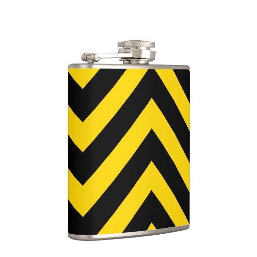 Bold Highway Traffic Bumble Bee Chevrons Heupfles (Rechts)