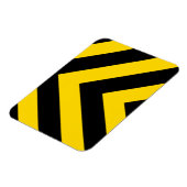 Bold Highway Traffic Bumble Bee Chevrons Magneet (Linkerzijde)
