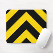 Bold Highway Traffic Bumble Bee Chevrons Muismat (Met muis)