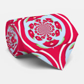 Bold Holiday Fractal Design Stropdas (Opgerold)