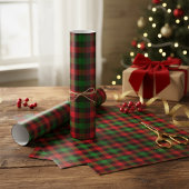 Bold Holiday Plaid Cadeaupapier