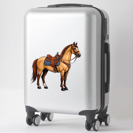 Bold Horse Sticker (Koffer)