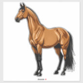 Bold Horse Sticker (Vel)