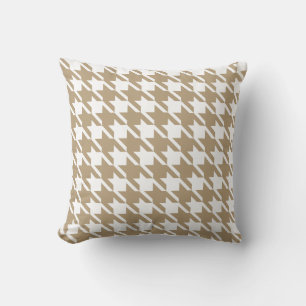 Bold Houndstooth Pattern Pillow Kussen