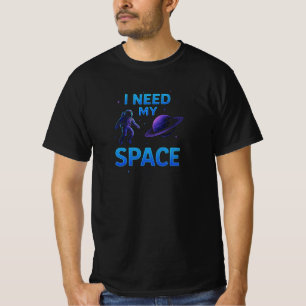 Bold Ik heb mijn Space Graphic T-shirt nodig