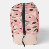 Bold Inky Floral Pattern | Hand-Drawn Botanical Toilettasje (Rechts)