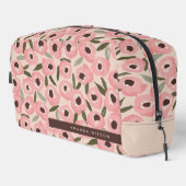 Bold Inky Floral Pattern | Hand-Drawn Botanical Toilettasje (Rechterhoek)