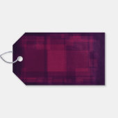 Bold Joy Paars Chalk kerstfeestdag - Label met cad Cadeaulabel (Achterkant Horizontaal)