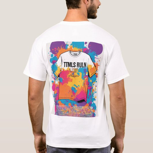 Bold Kilo Cursief T-Shirt Design (Achterkant)