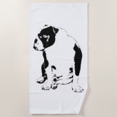 Bold Lines, Year‑Round Mate Strandlaken (Voorkant)