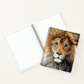 Bold Lion Spiral Sketch Pad Notitieboek (Binnen)
