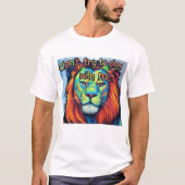 Bold Lion T-Shirt - "Probeer niet met mij te spele (Voorkant)