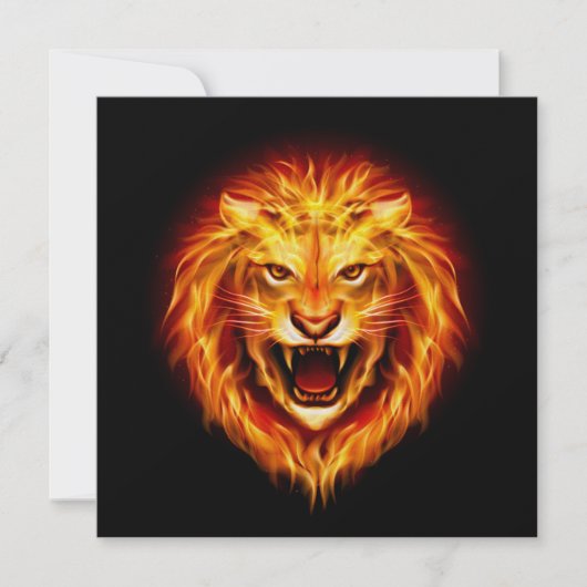 Bold Lion Uitnodiging - SRF (Voorkant)