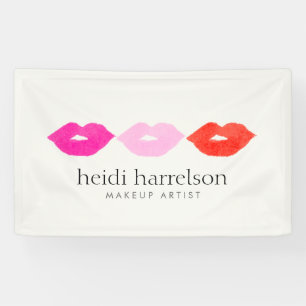 Bold Lips Trio Waterverf Make-up Artiest Beauty Spandoek