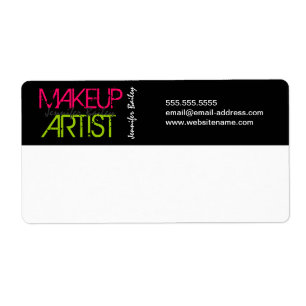 Bold Makeup Artist Etiket