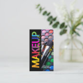 BOLD MAKEUP ARTIST VISITEKAARTJE (Staand voorkant)