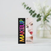 BOLD MAKEUP ARTIST VISITEKAARTJE (Staand voorkant)
