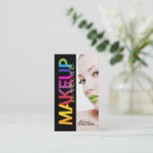 BOLD MAKEUP ARTIST VISITEKAARTJE (Staand voorkant)