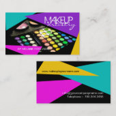 BOLD MAKEUP ARTIST VISITEKAARTJE (Voorkant / Achterkant)