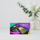 BOLD MAKEUP ARTIST VISITEKAARTJE (Staand voorkant)