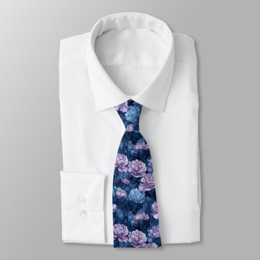 Bold Menswear Ties Carnation Flower Stropdas (Gebonden)
