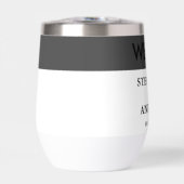 Bold Modern BW 'We Do' Trouwen | Opmaak reinigen (Voorkant)