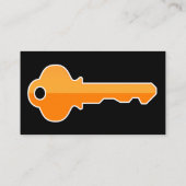 Bold Modern Locksmith Services Visitekaartje (Achterkant)