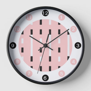 Bold & Modern Memphis Stijl Zwart, Wit, Roze