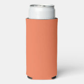 Bold Modern Simple Orange Pink 30th Birthday Party (Seltzer Achterkant)