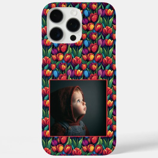 Bold Mom Gift Tulip Custom  Case-Mate iPhone Case (Achterkant)