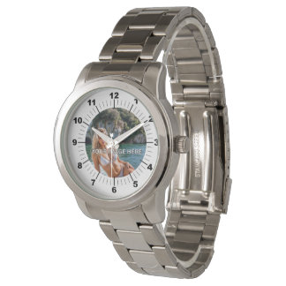 BOLD! ⚪ Montre bracelet argentée oversize