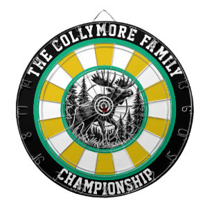 Bold Moose Target Forest Art Dartbord