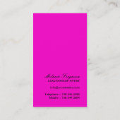 BOLD NAIL SALON CARTE DE VISITE (Dos)