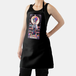 Bold Nail Tech Tarot Kaart Black Business Schort