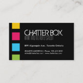 Bold Nail Technician Visitekaartje (Achterkant)